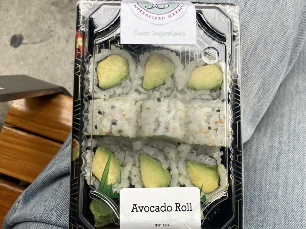 バターフィールド・マーケットのアボカドロール